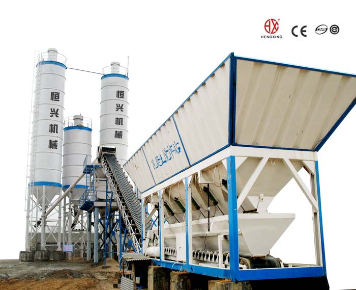 模塊(kuai)式混凝土攪拌設(shè)備(公路型)