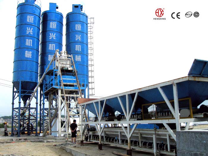 快裝(zhuāng)式(提鬥式)混凝土(tǔ)攪拌設備