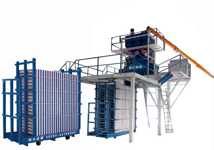 輕(qīng)質牆闆機 模具車(che) 輕質牆闆設備